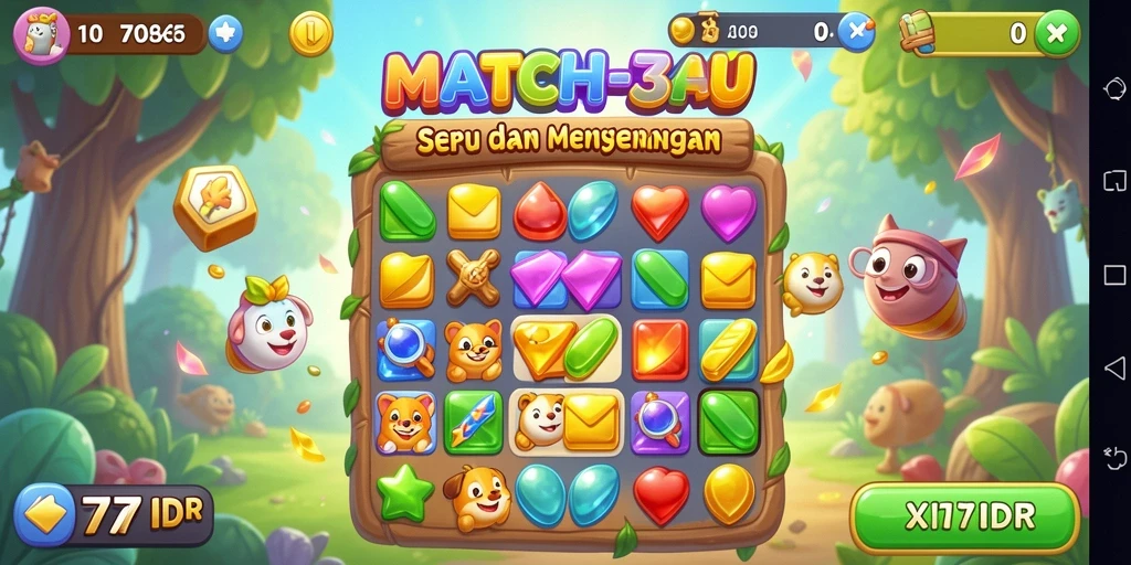 Gameplay seru 777IDR yang penuh warna dan tantangan.