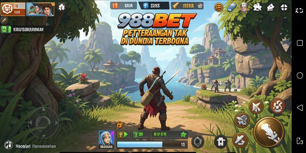 Gameplay seru di dunia terbuka yang menakjubkan