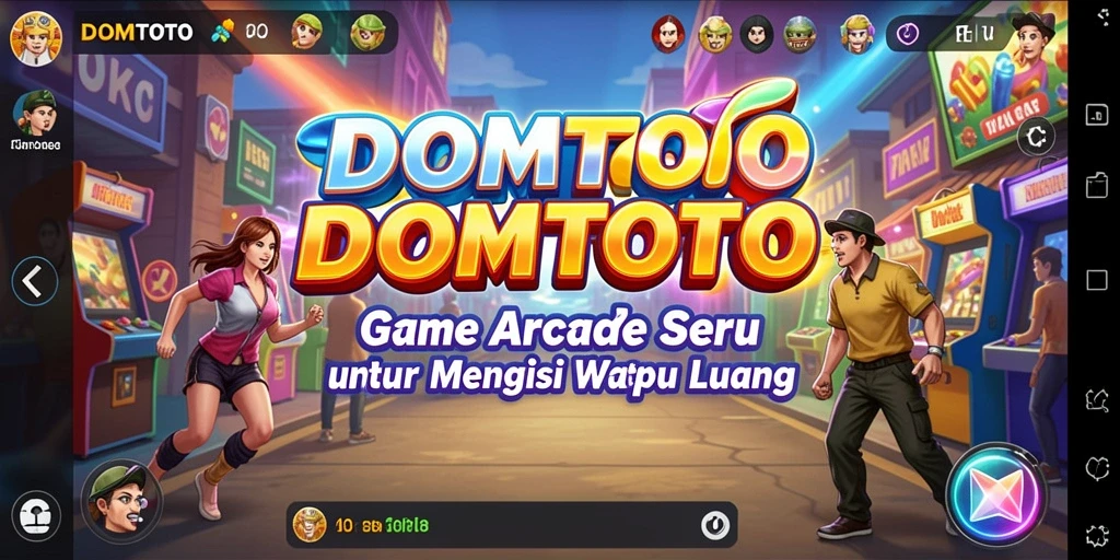 Tampilan seru gameplay DOMTOTO yang penuh tantangan.
