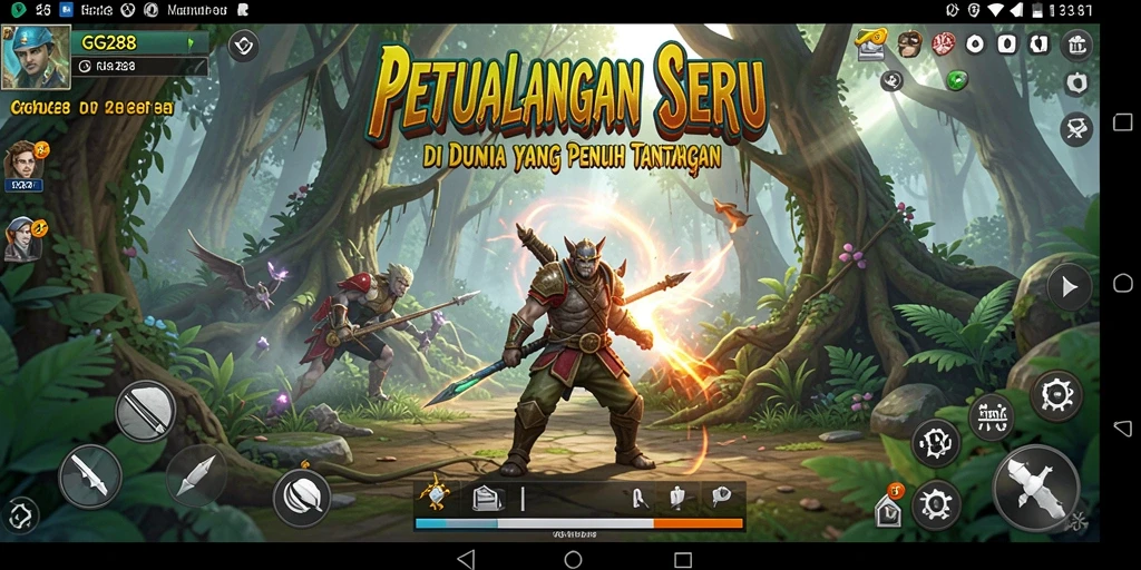 Gameplay GG288 menampilkan aksi seru dalam dunia petualangan.