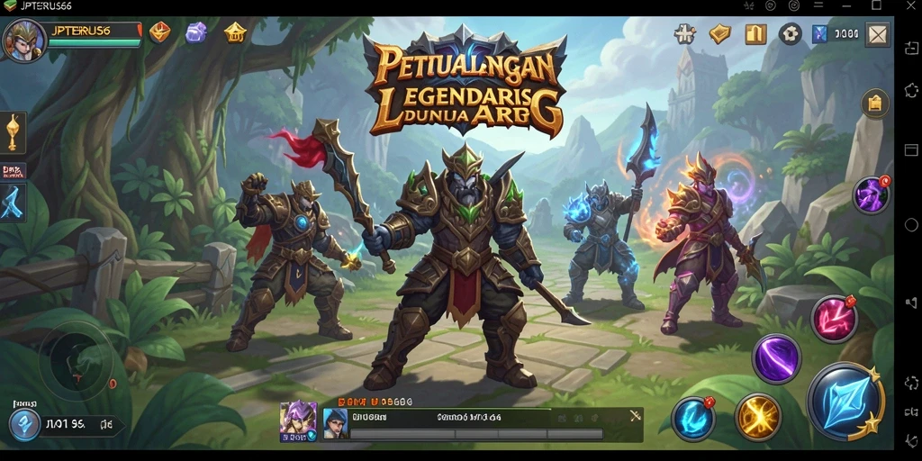 Gameplay seru dan menantang di JPTERUS66.