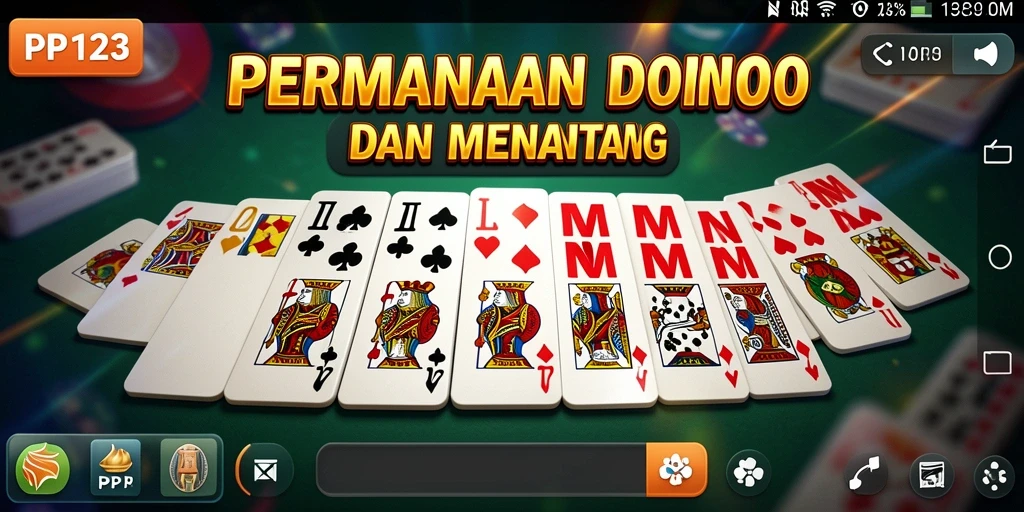 Screenshot gameplay PP123 menampilkan keseruan bermain Domino.