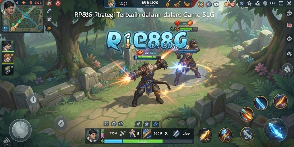 Tampilan gameplay SLG yang intens dan strategis dari RP886.