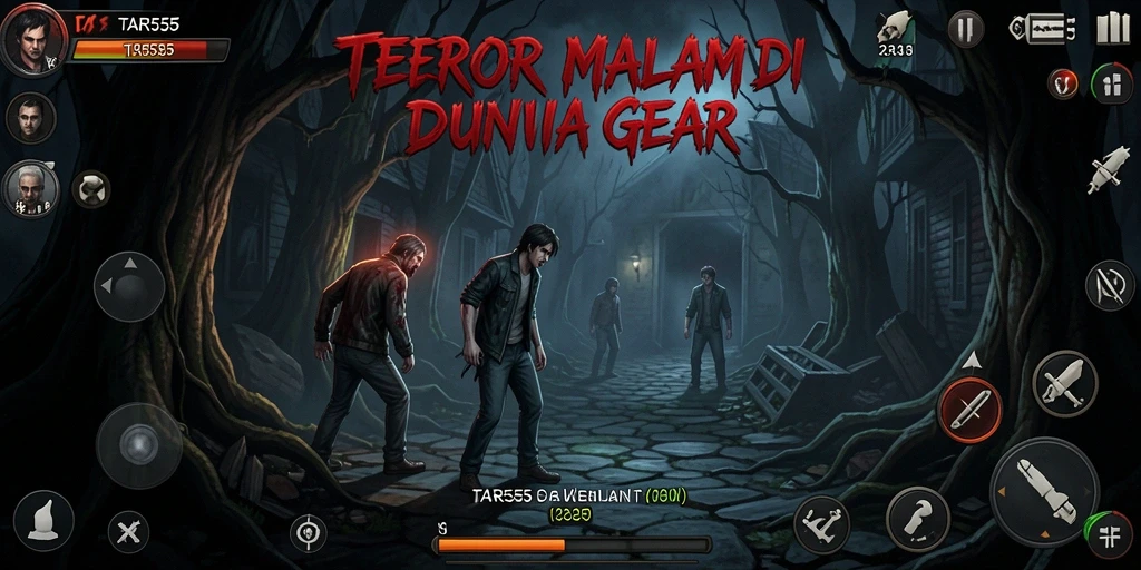 Gameplay TAR555 yang menegangkan dengan suasana Horror yang mencekam.