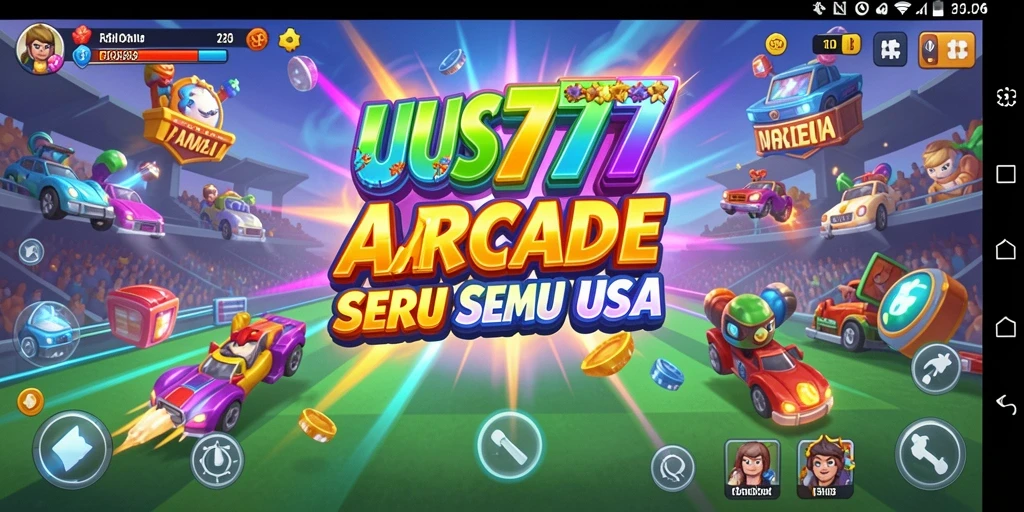 Tangkapan layar utama UUS777 menampilkan aksi gameplay seru dan dinamis.