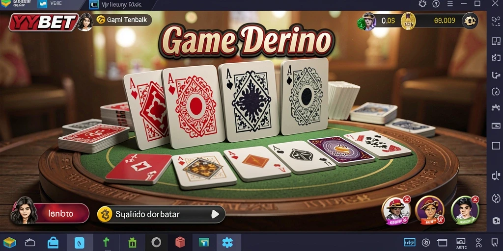 Tampilan menarik dari gameplay Domino di YYBET.